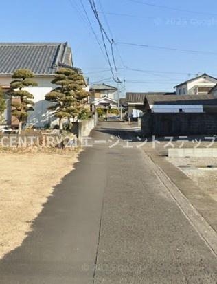 　前面道路含む現地写真　