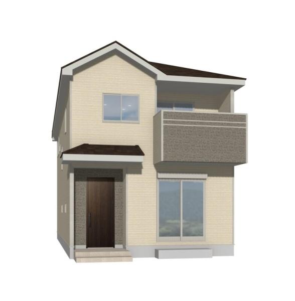 　完成予想図　完成予想図の外観が魅力です