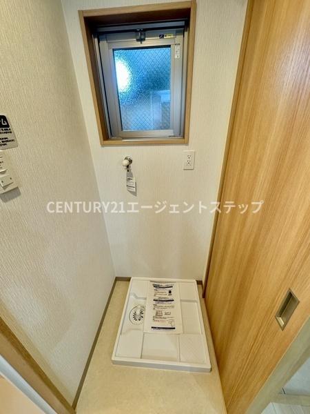 　洗面台・洗面所　室内洗濯機置場