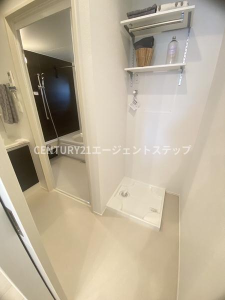 　洗面台・洗面所　室内洗濯機置場
