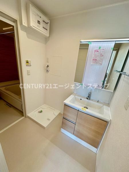 　洗面台・洗面所　室内洗濯機置場