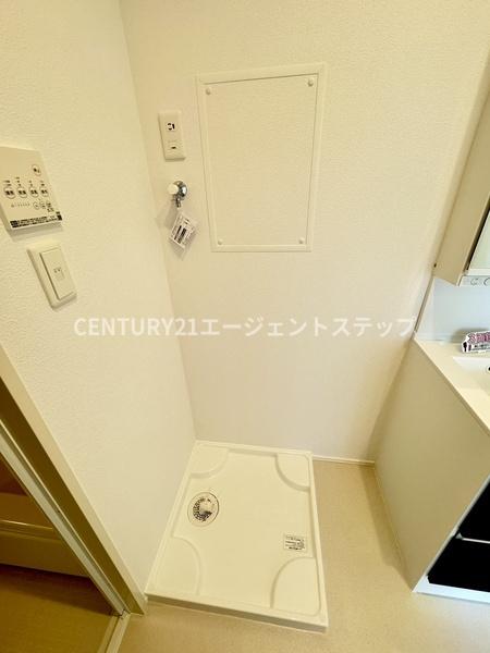　洗面台・洗面所　室内洗濯機置場