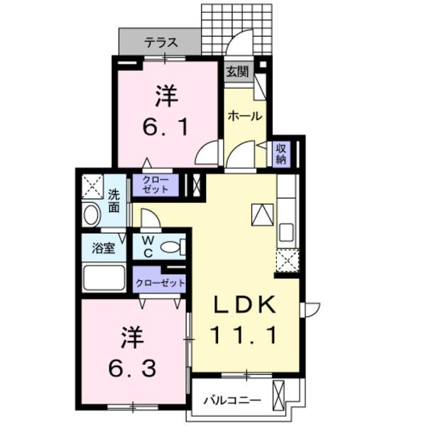 　間取り　