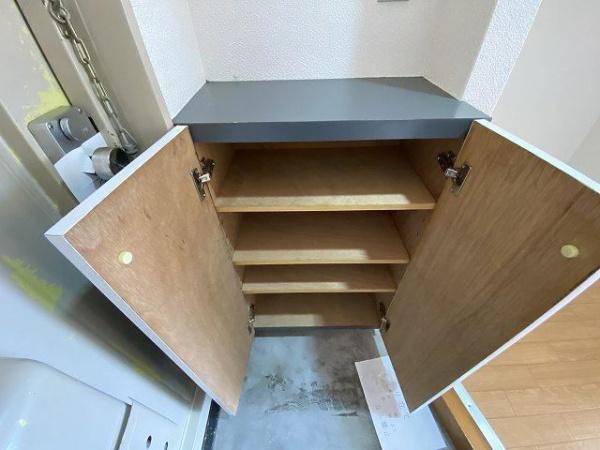 メゾンフジモト　玄関　シューズボックス