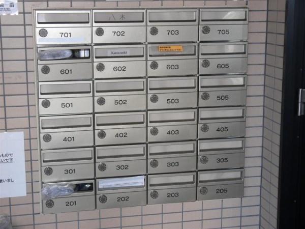 　エントランス　集合ポスト
