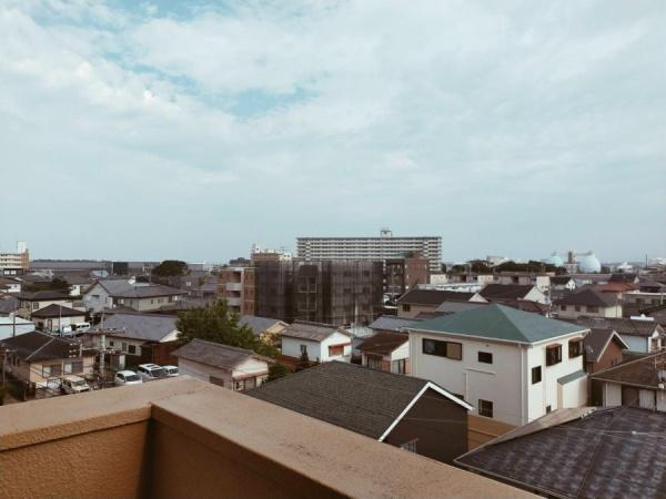 エラン宮崎弐番館　現地からの眺望　