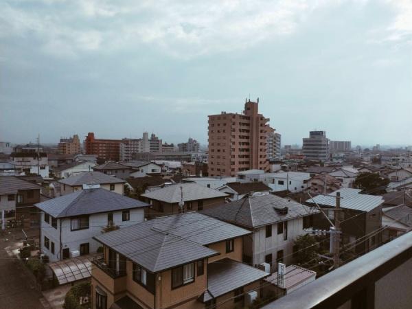 エラン宮崎弐番館　現地からの眺望　