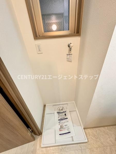 　洗面台・洗面所　室内洗濯機置場