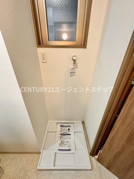 シャトレ末広　洗面台・洗面所　室内洗濯機置場