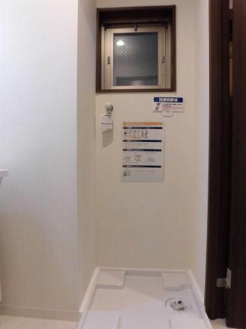 　洗面台・洗面所　室内洗濯機置場