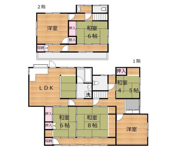 　間取り　