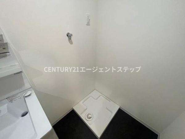 　洗面台・洗面所　室内洗濯機置場