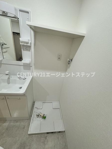 　洗面台・洗面所　室内洗濯機置場