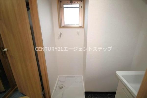 　洗面台・洗面所　室内洗濯機置場