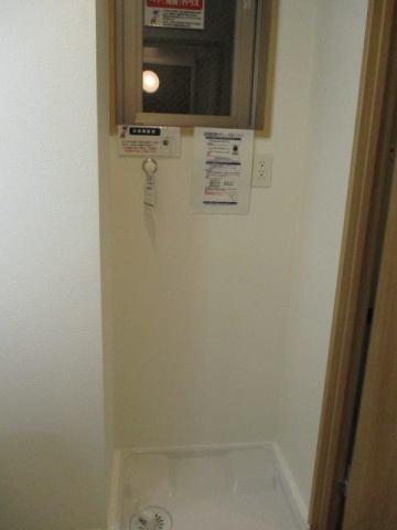 　洗面台・洗面所　室内洗濯機置場