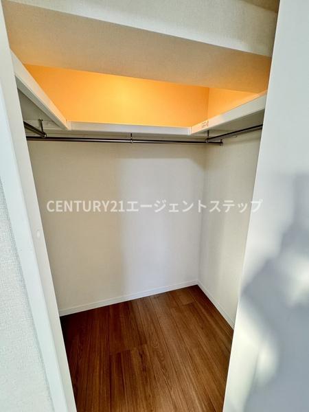 柳丸コーポ南棟　収納　ウォークインクローゼット