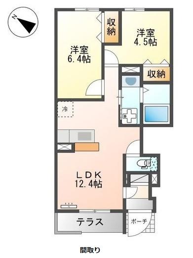 　間取り　