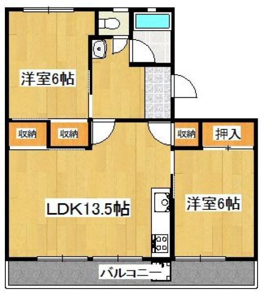 　間取り　