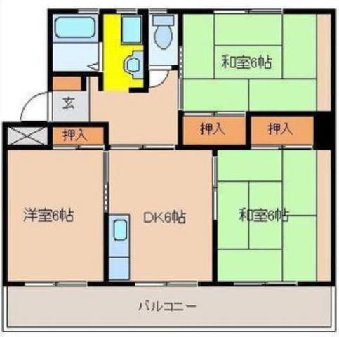 　間取り　