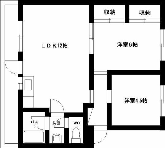 　間取り　